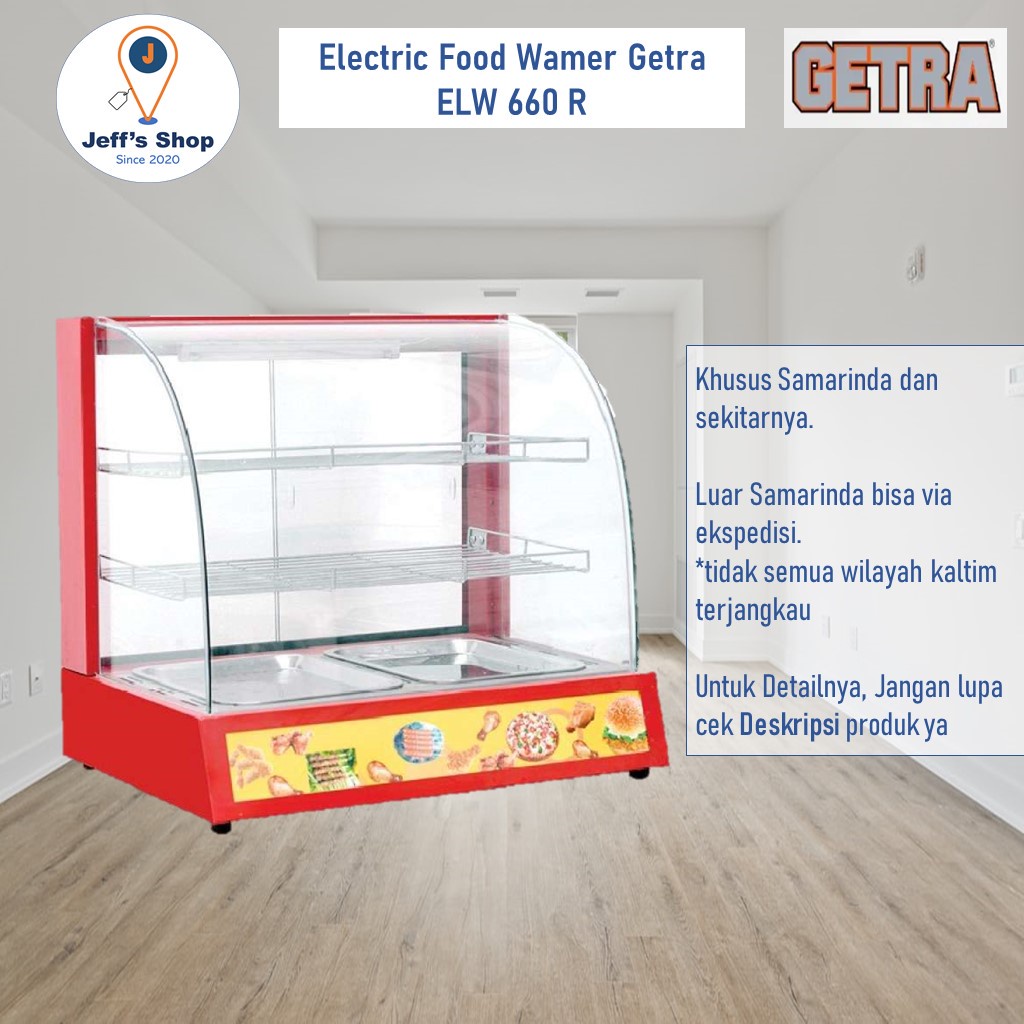 Electric Food Warmer / Showcase Warmer Getra ELW 660R
