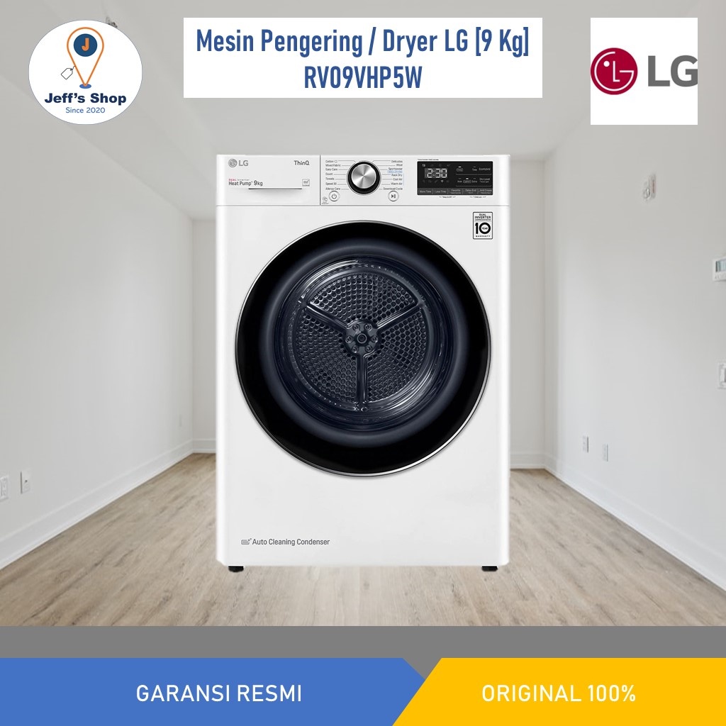 LG RV09VHP5W Mesin Pengering Pakaian
