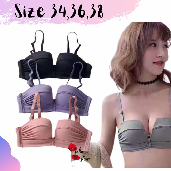 Push Up Bra Busa Tebal Tanpa Kawat Super Sexy Wireless