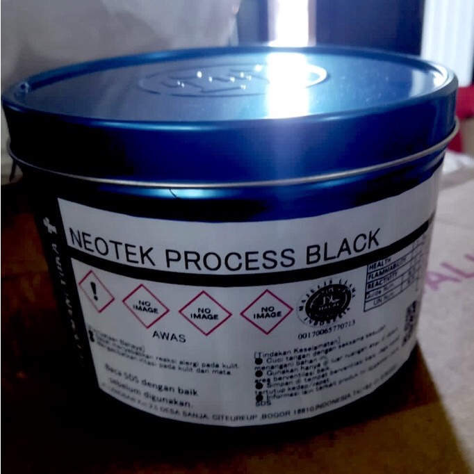 

Baru Tinta Cetak Cemani Toka, Neotek Process Black Ready Stock