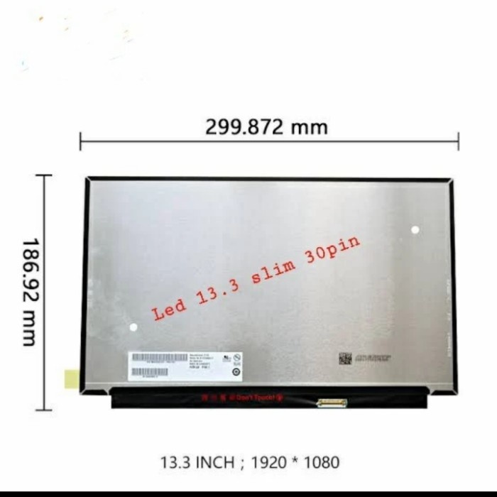 Promo Led Lcd 13.3 Untuk Asus Zenbook 13 Ux331 Ux331U Ux331Un Ux331Ua Ux331U