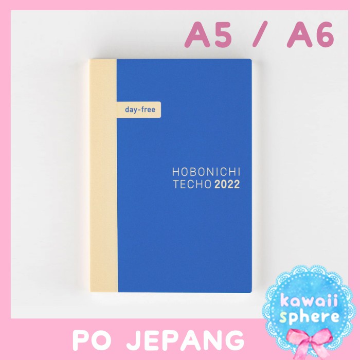 

HOBONICHI TECHO 2022 A5 / A6 DAY FREE HOBONICHI 2022