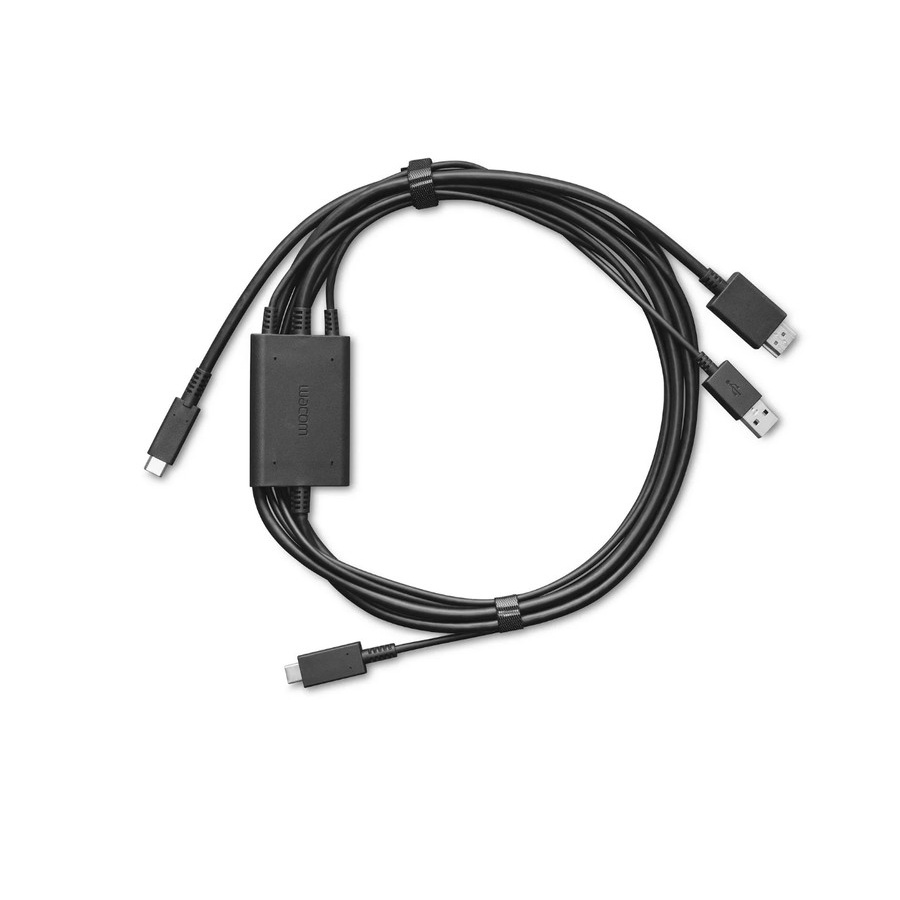 Wacom One 3 in 1 Cable for the Wacom One 12 and Wacom One 13 touch