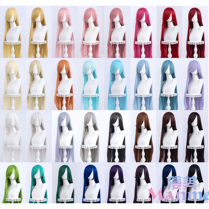 Ready Sto 100 Cm Wig Base Cosplay Manmei Panjang New Part 2