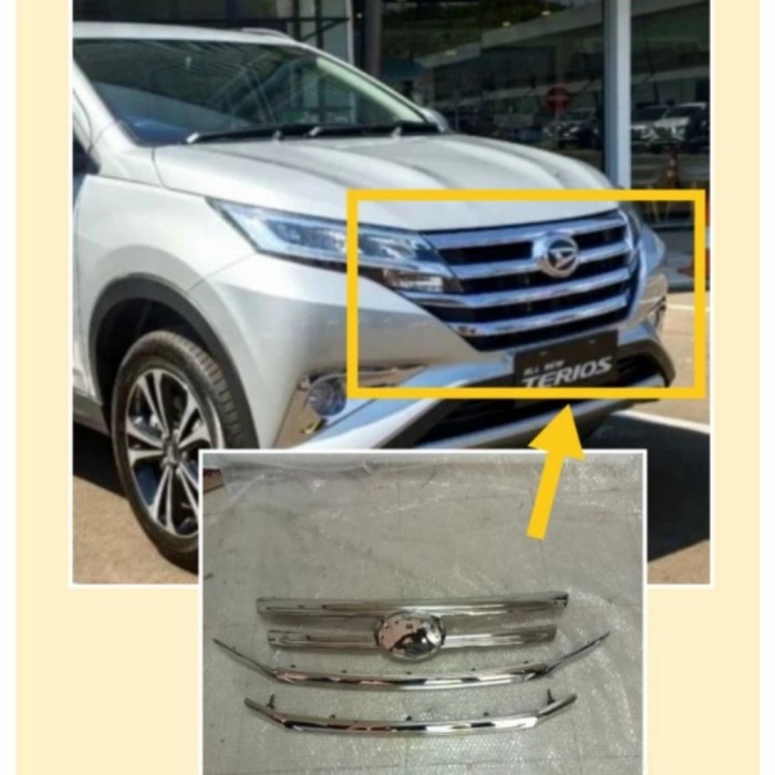 Grill Radiator Daihatsu Terios 2018 Original Kode Ad055