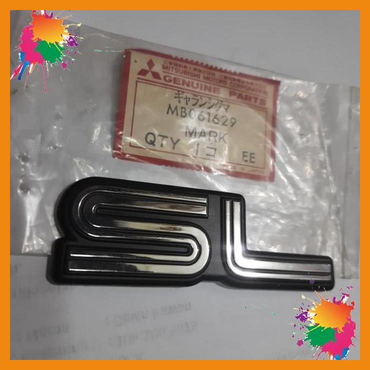 emblem sl mitsubishi lancer [sj]