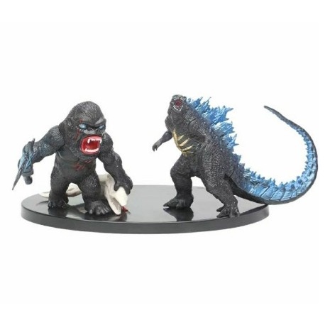 Miniatur Godzilla Vs King Kong Ready