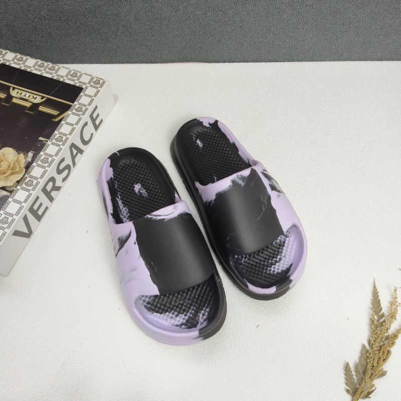 Sandal Slop Wanita Loreng 965W Size 36-40