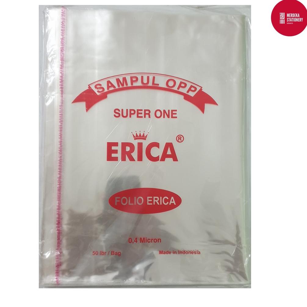 

Update Sampul Buku OPP Folio Lem SUPER ONE ERICA 0,4 micron 50 lembar ~