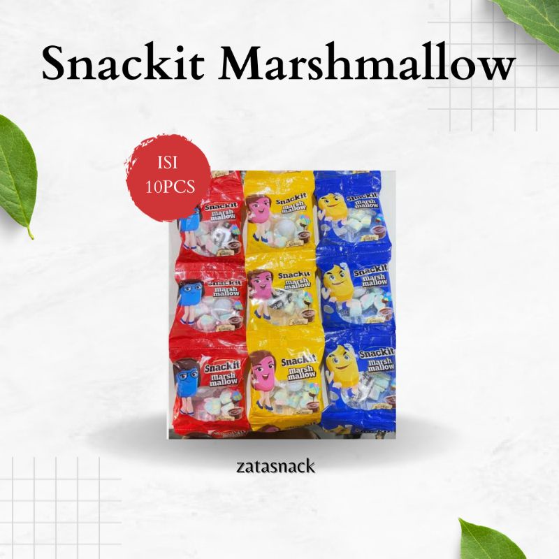 Marshmallow Snackit isi 10 pcs