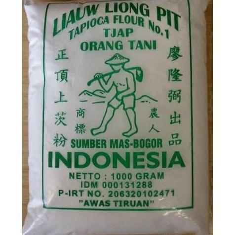 

ern TEPUNG SAGU TANI CAP LIAUW LIONG PIT 1 KG - TEPUNG TAPIOKA HALAL