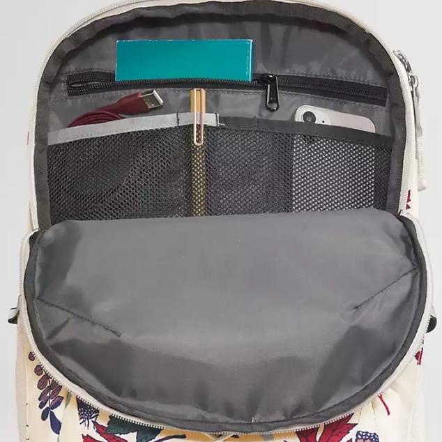 THE NORTH FACE JESTER LAPTOP 15" GARDENIA WHITE BACKPACK TAS KANTOR