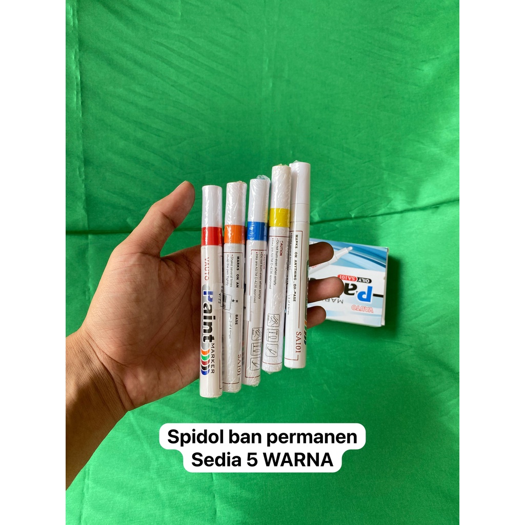 

SPIDOL VAUTO PAINT SPIDOL BAN PERMANEN SEDIA 5 MACAM WARNA