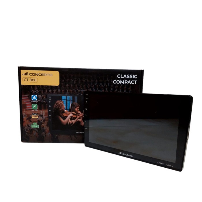 Head unit android 9 inch concerto classic compact ct-888 ram 2+32