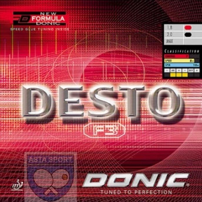 donic desto f3 / karet bet pingpong
