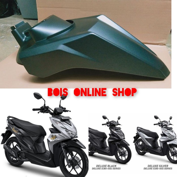SPAKBOR DEPAN HONDA BEAT LED BEAT DELUXE BEAT NEW 2020-2021-2022 DOFF