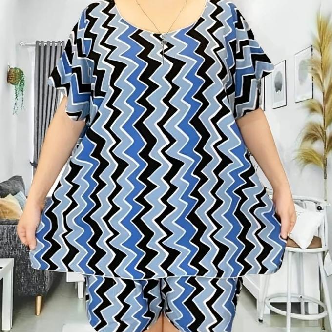 setelan jumbo wanita setelan baju celana wanita jumbo bahan rayon adem