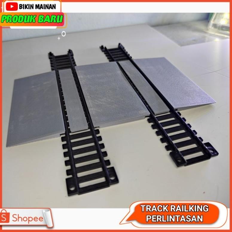 Murah Track Rel Perlintasan Kereta Api Bahan Plastik Skala Ho Rvlt61
