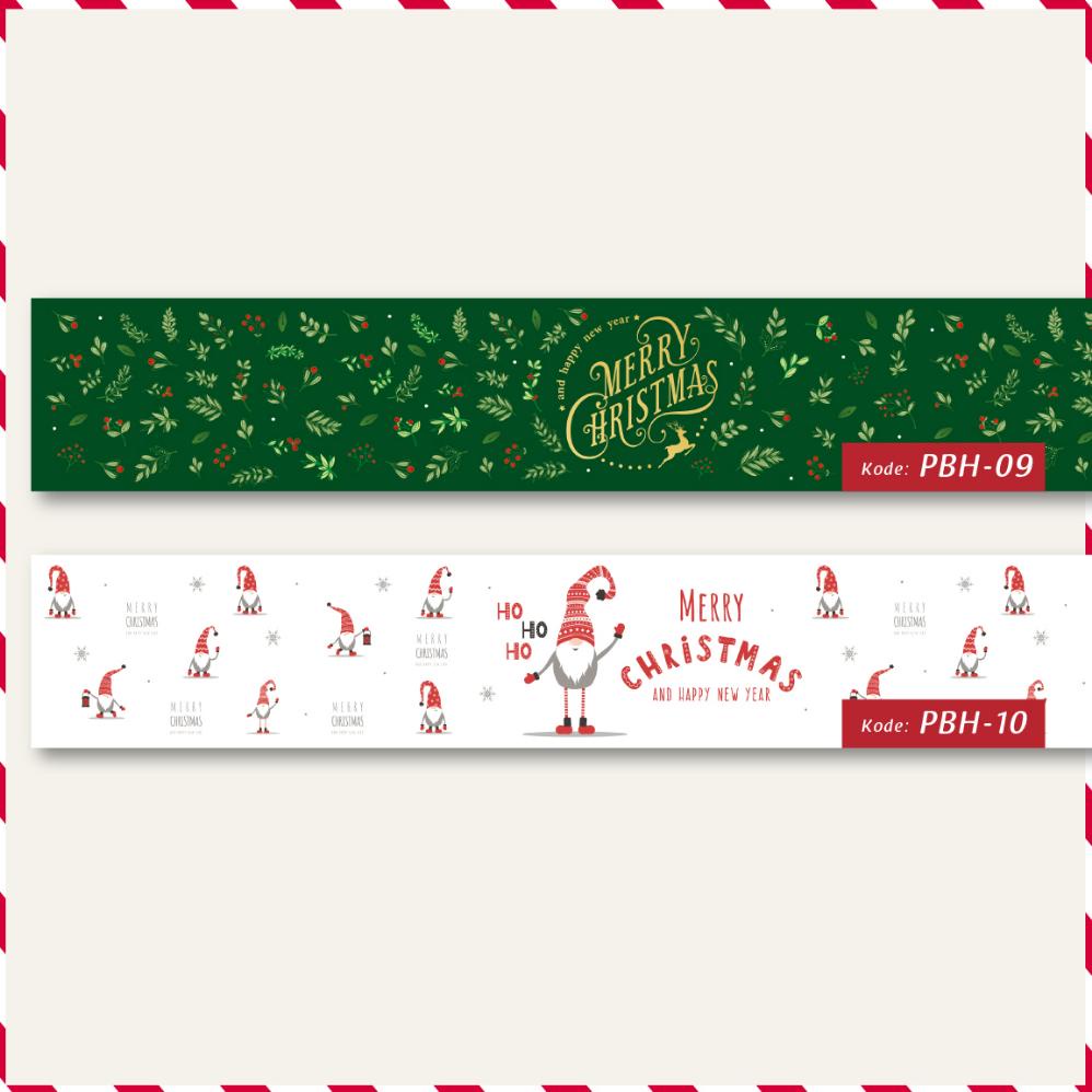 

Terbaru [Isi 50] Paper Belt Christmas/ Sabuk Kemasan Tema Natal Grosir