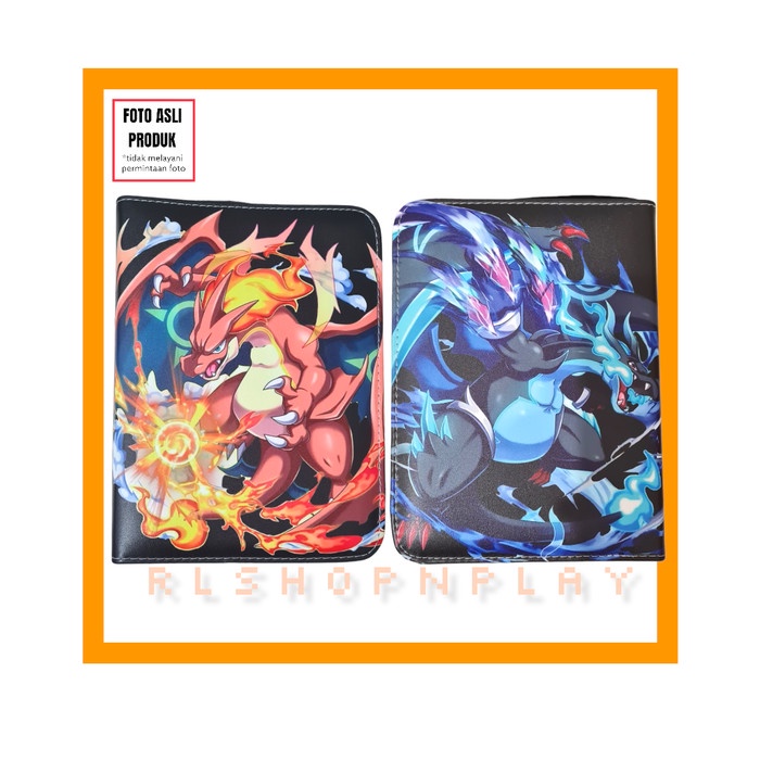 ALBUM KOLEKSI KARTU TRADING CARD POKEMON BINDER