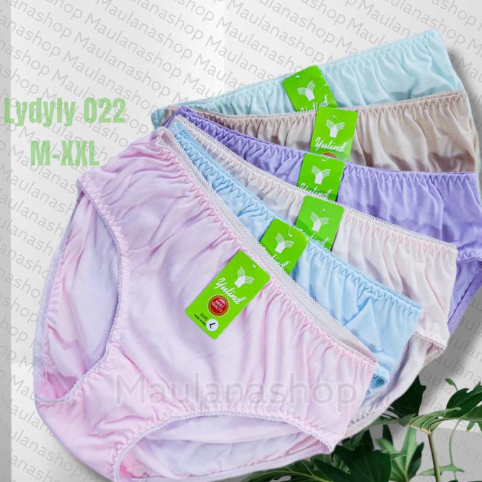 (12Pcs ukuran XL ) Celana Dalam Wanita Yutind 022 / Cd Wanita / Yutind