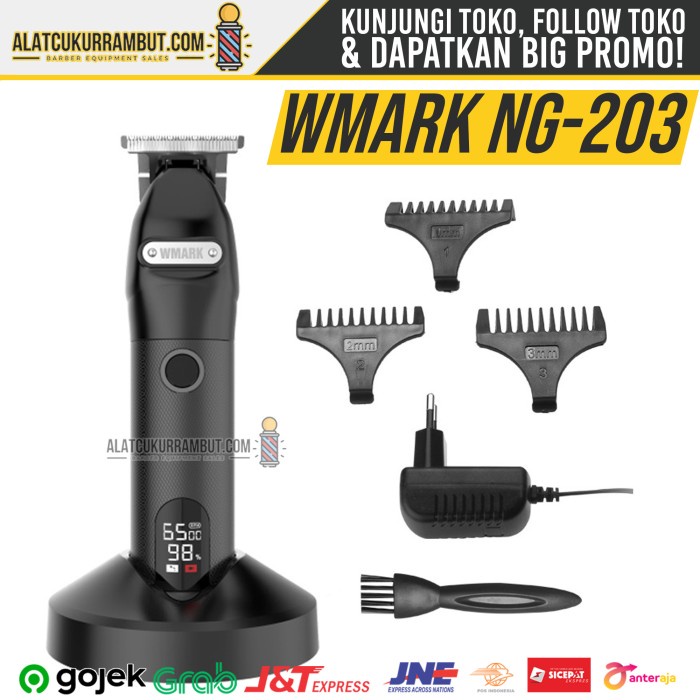 WMARK NG 203 Alat Mesin Cukur Potong Rambut Hair Detailer Trimmer
