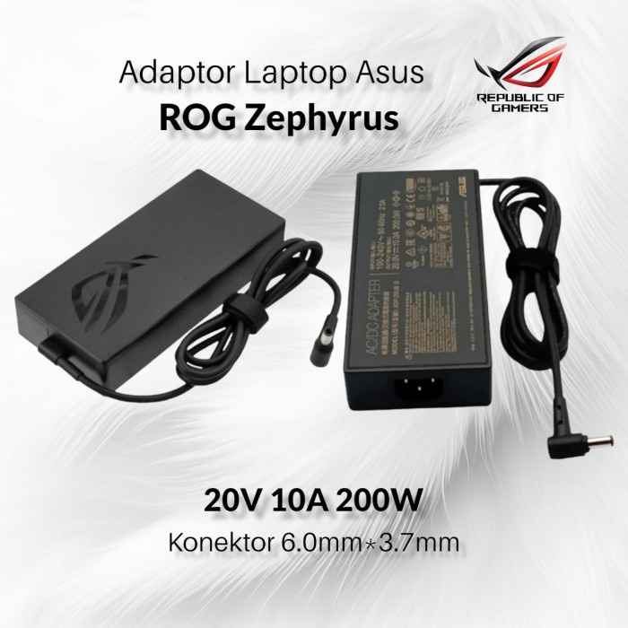 Adaptor Charger Laptop Asus ROG Strix G17 20V 10A 200W
