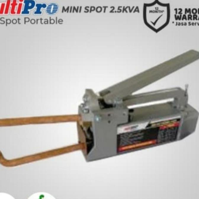 Mini Spot Welding Multipro 2.5Kva Mesin Las Titik Plat Besi Stainless