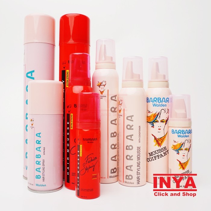 Hair Foam - Terlarissss!!! Barbara Hair Foam, Mousse & Spray - Styling Rambut