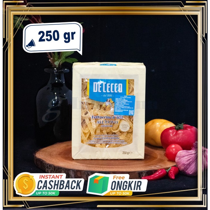 

Promo Fettucine - De Cecco Pasta 250 Gr