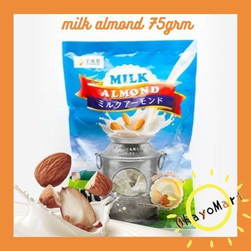 

Sennarido Milk Almond / Kacang almond Rasa susu / Roasted almond 75g Best Seller