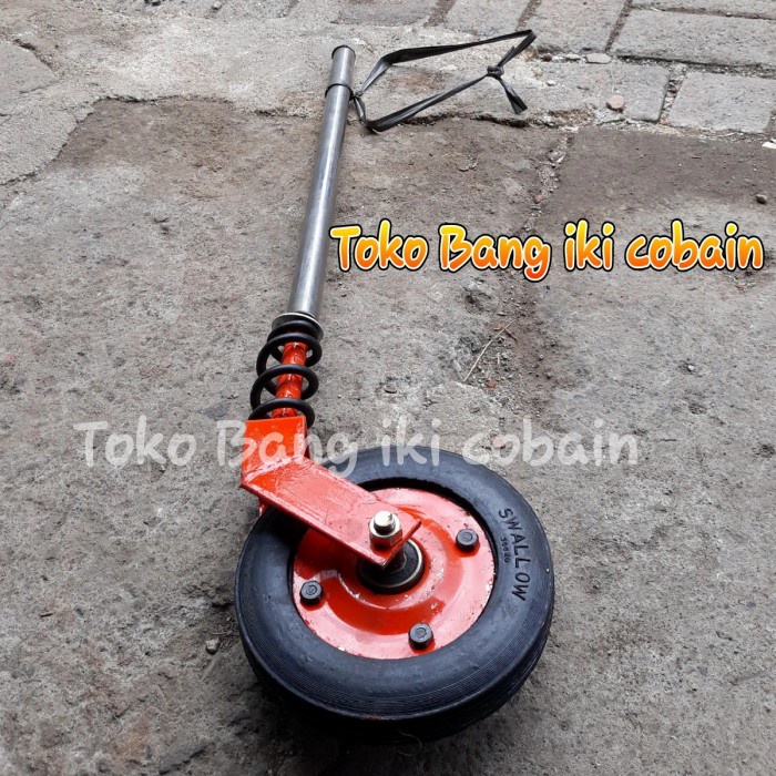 Roda Gletrek Roda Kastor Roda Belakang Gerobak