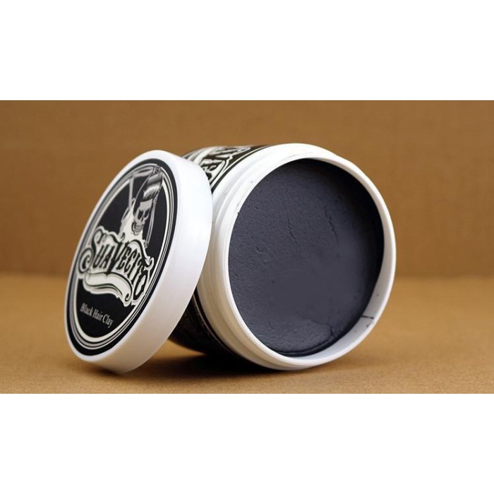 Hair Wax Pomade - Pomade Suavecito Color/ Wax Clay Pomade Color - Black Hair Clay