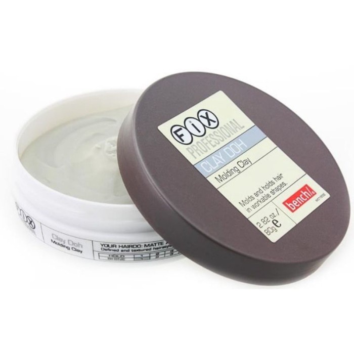 Hair Wax Pomade - Fix Clay Doh Hair Wax Pomade Matte Hold 80Gr Original Import Bench