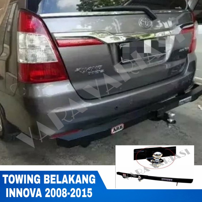PENGAMAN BUMPER BELAKANG / TOWING BAR ARB / EURO CLASS INNOVA 2012