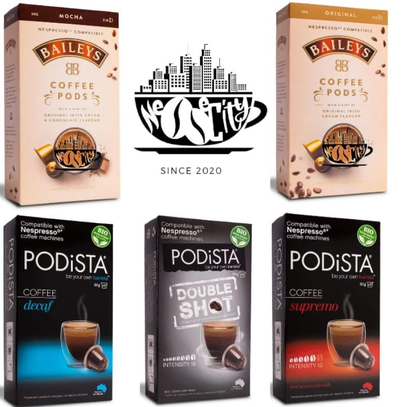

Kopi Kapsul Mesin Nespresso (Per 5 Kapsul)