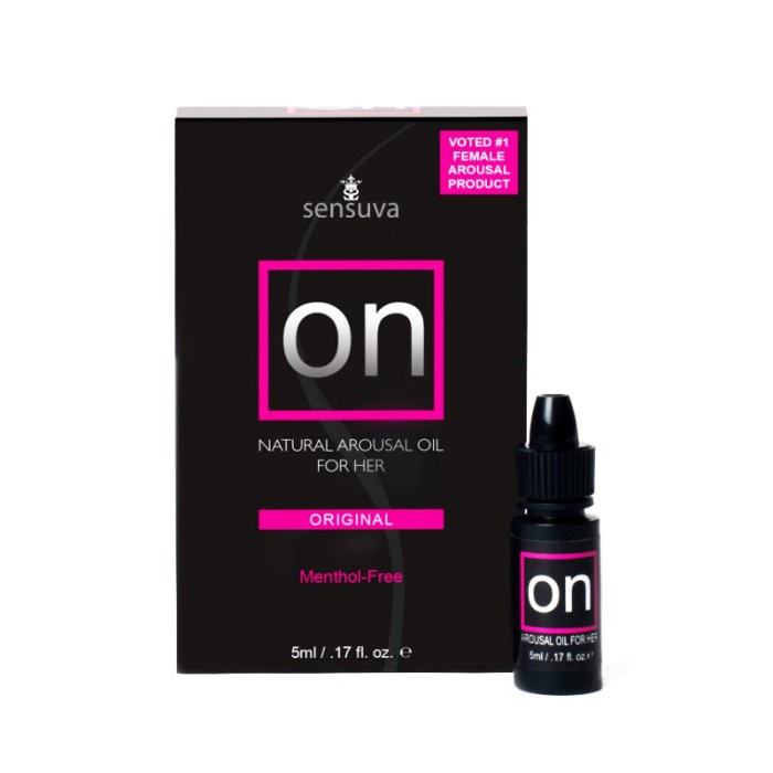 Sensuva On Arousal Oil Buzzing & Tingling Orgasmic Booster Oil
