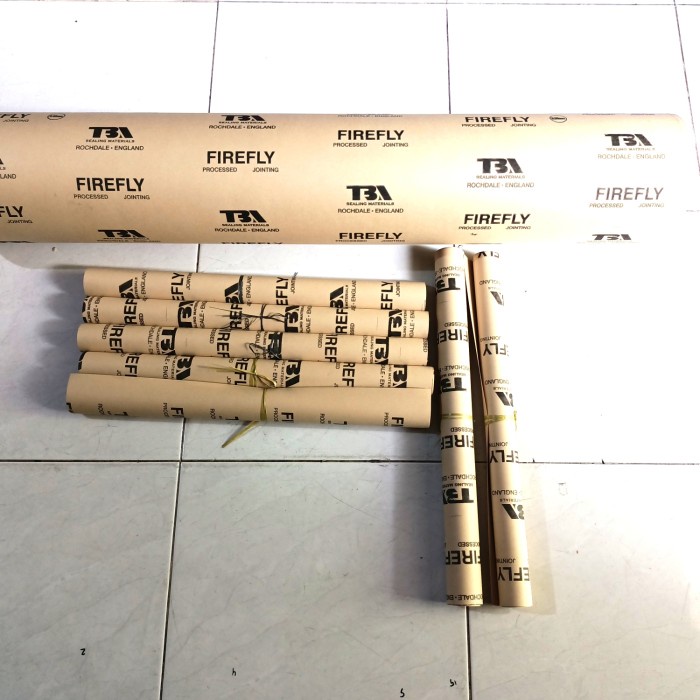 

Promo Firefly Tba 0,5Mm Packing Gasket Flangr Paper Paking Kertas Blok Mesin