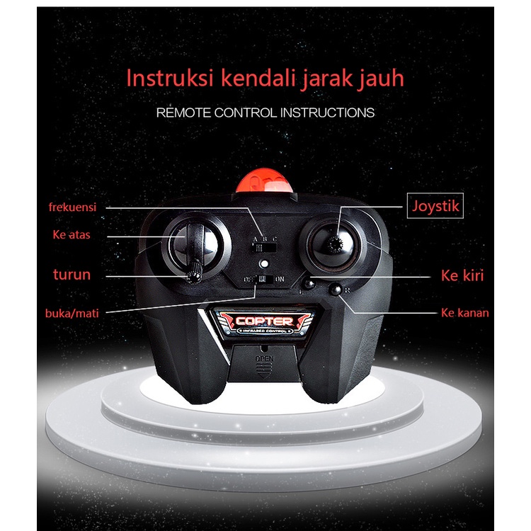 Rc Helikopter 3.5Ch Anti-Drop Helikopter Remote Control Mainan Helikopter El Paduan Isi Ulang Mainan