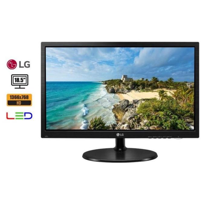 Led Monitor Lg 18,5 Inchi 19M38H Hdmi Vga  Helgariandistore