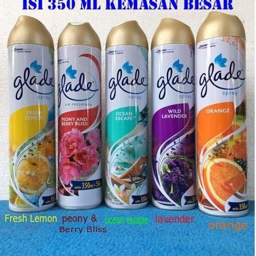 Glade Aerosol Spray Pengharum Ruangan Aneka Aroma Kemasan 350 Ml