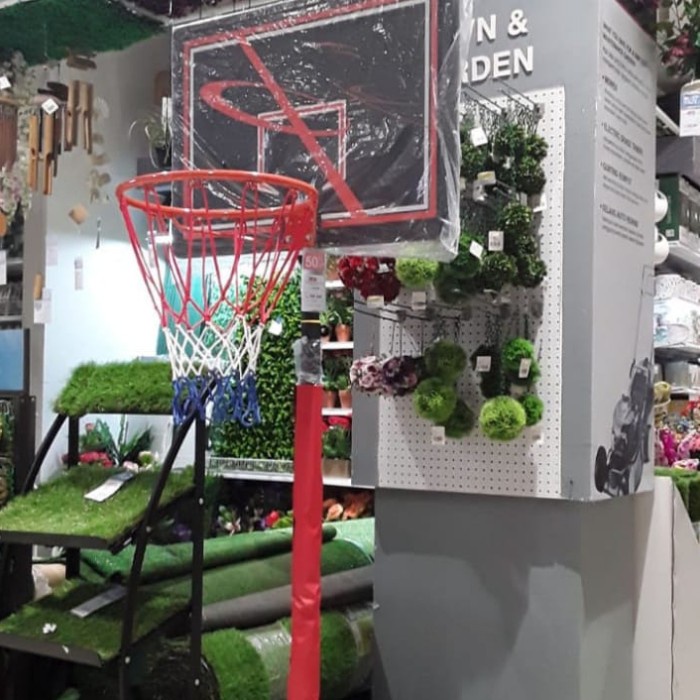 Promo Tiang Ring Basket 2.1M Berwyn Stand Basket Bola Standar Anak & Dewasa