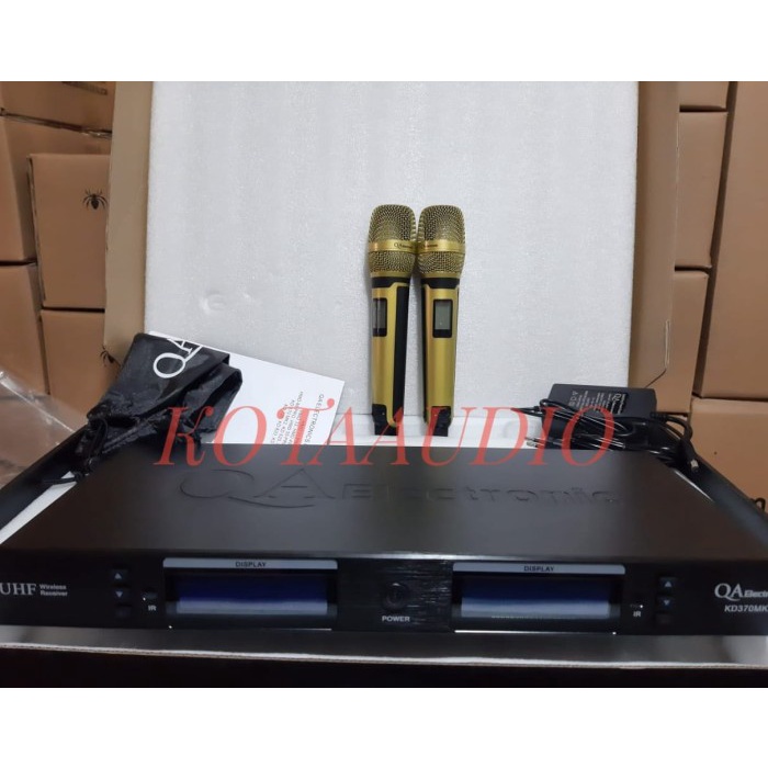 MIC WIRELESS QA ELECTRONIC KD 370 ORIGINAL KD370 BY RDW