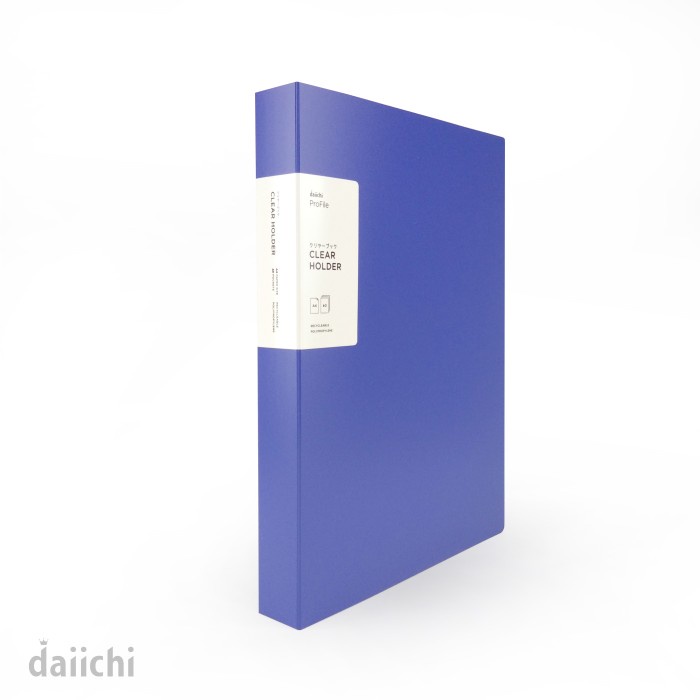 

Asli Daiichi Profile Clear Holder / Display Book (Dpr) Ori