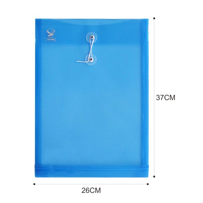 

New Eagle Data Bag Folder Fertikal Map Plastik Tali E 211V 1Pack Isi 6Pcs Terbaik