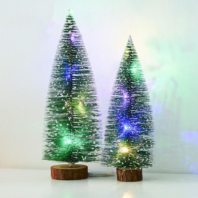 

Best Sales Pohon Natal Mini Lampu Led Dekorasi Christmas Tree Meja Cake Topeer Original