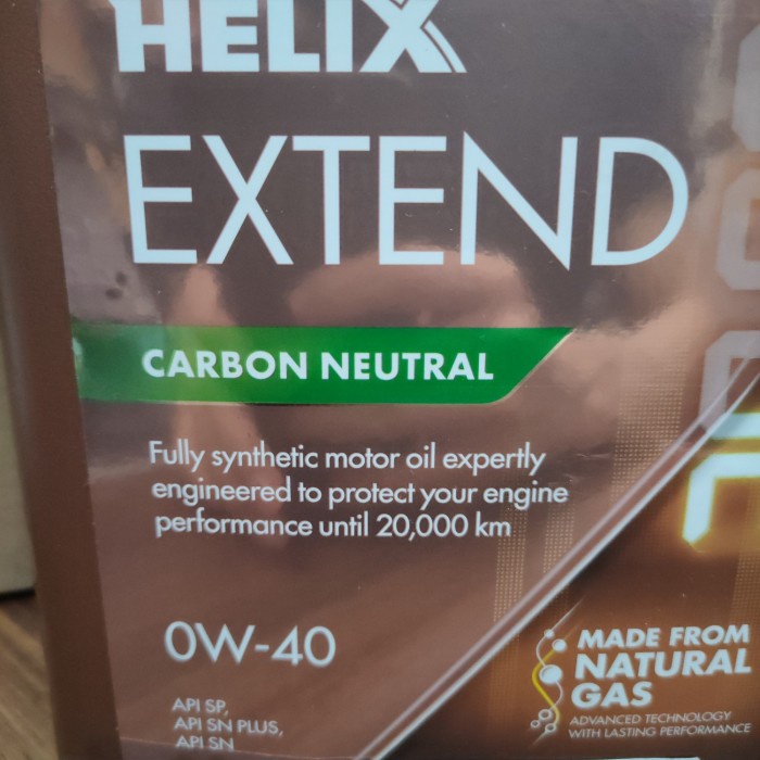 Oli Mesin Shell Helix Extend 0W-40 Full Synthetic 4 L Original star
