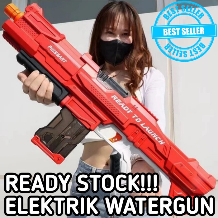 Mainan Outdoor Anak Tembakan Air Electric Water Gun Toy Water Gun Ready
