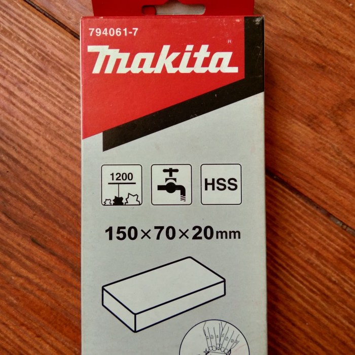 Batu Asahan Makita/Sharpening Stone