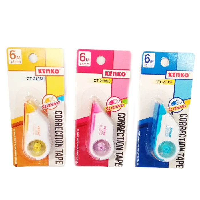 

KENKO CORRECTION TAPE CT-210SL (6 M x 5 MM ) 1Pcs
